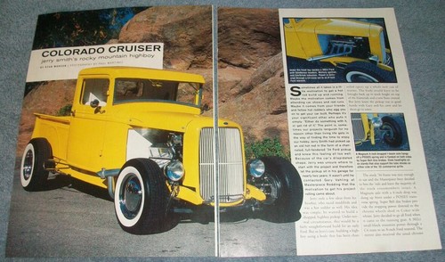 1934 ford highboy - closed, cab