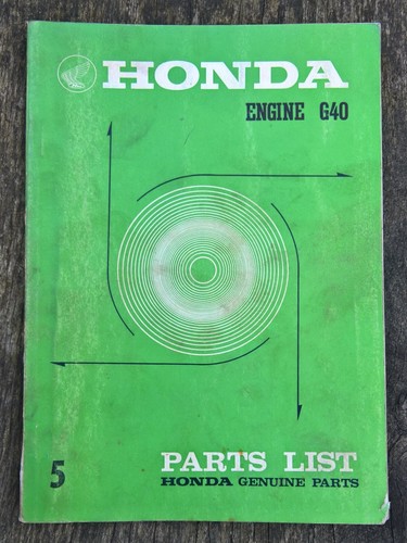 Vintage 1972 genuine honda - 1972,