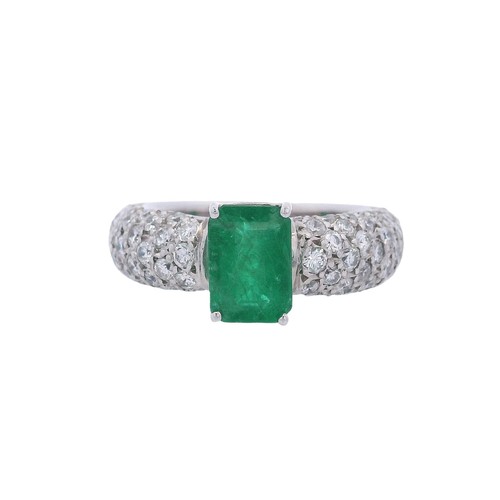 18kt white gold - gold, with