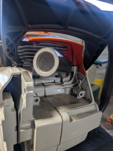 Straight pipe for stihl - straight,