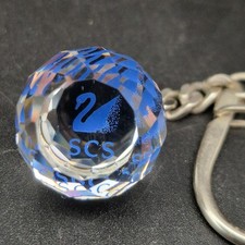 Swarovski 1989 Keychain Blue