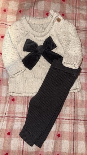 Baby girl knitted - knitted, first