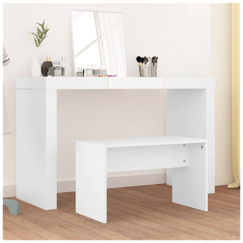 Dressing stool white - dressing,