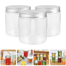 3 Pcs Storage Jars with Lids