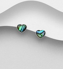 925 Sterling Silver Abalone