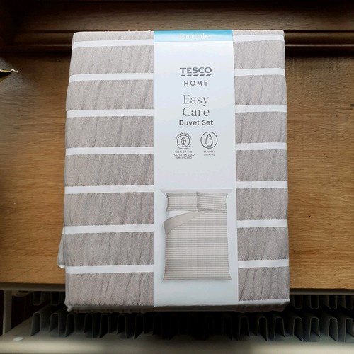 Tesco double duvet - f, f