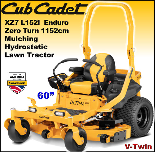 Cub cadet xz5l137 ultima - cadet, zero
