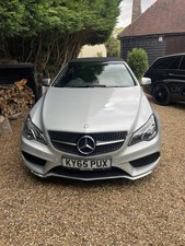 Mercedes E350d AMG line Cabriolet 2016