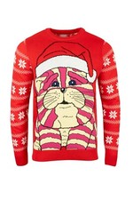 Bagpuss Soft Children's 1970s TV Show Cat Official Novelty Christmas Jumper