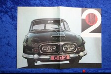 Tatra 603 1956-1975 brochure
