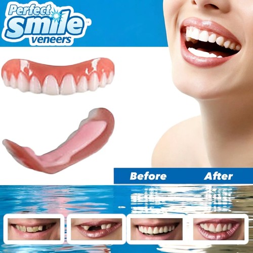 Snap false teeth upper - false,
