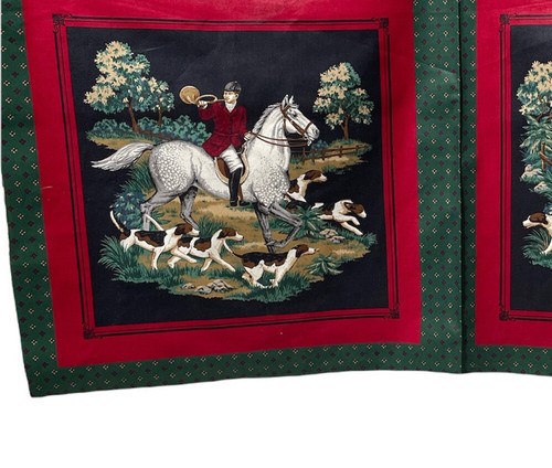 Fox hunt panels - hunt, english