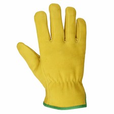 Driver Leather Gloves Fleece