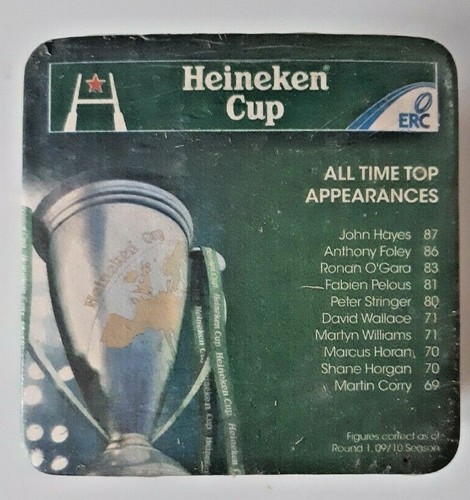 Heineken lager cardboard - -,