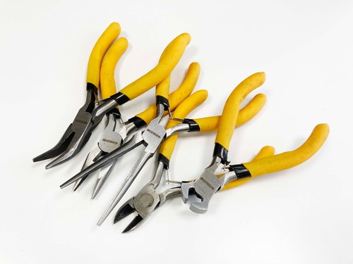 5pc mini soft grip plier - 5pc, +