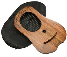Lyra Harp Rosewood 10 Metal