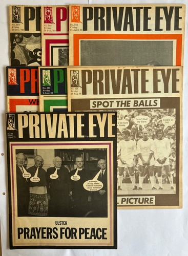 Private eye magazine - 1968, to