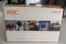 RAC 500 3.5 inch  Sat Nav Boxed With All Accessories & User Instructions -Tested