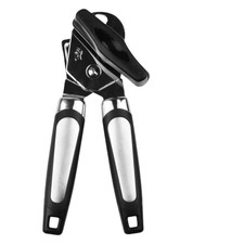 Tin Can Opener Heavy Duty Stainless Steel Cutter Easy Comfy Handle Grip Kitchen