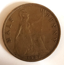 1927 Great Britain GB Half