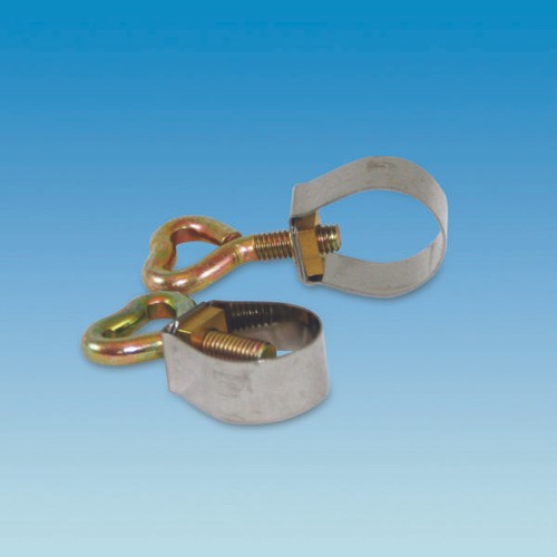 Awning pole clamp - pole,