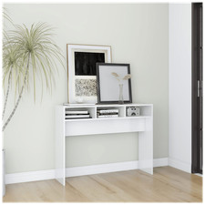 Console Table High Gloss White