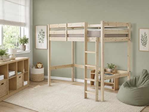 Heavy duty solid pine high - heavy,