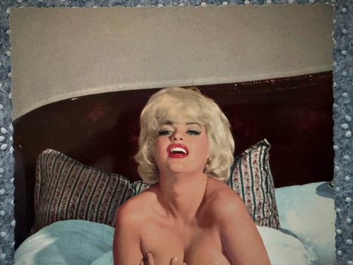 Vintage photo postcard - photo, jayne