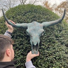 Large Cast Aluminium Verdigris