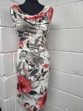 Minuet White/Grey/ Red Floral