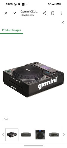 Gemini cdj 210 single - gemini,