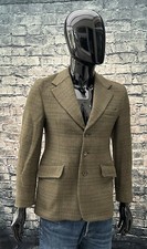 Men’s Moss Green Tweed Shooting Jacket by Iona Size 46” Chest