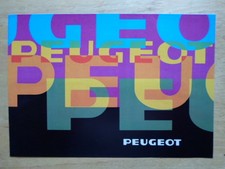 PEUGEOT RANGE 1979 UK Mkt