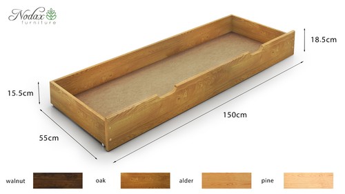 Under bed storage drawer - bed,
