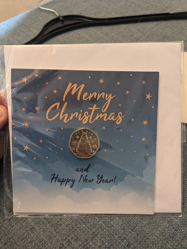 2021 50p coin christmas tree - 50p,