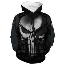 3D Skeleton Skull Hip Pop