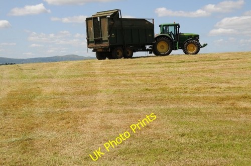 Photo 6x4 tractor - tractor, silage