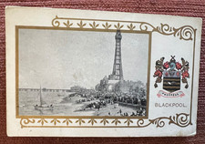 Antique postcard blackpool - antique,