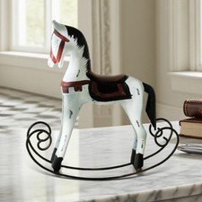 Wooden Horse Figurine Rocking