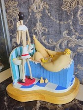 Sarah Jane Szikora 'Peek A Boo' Sculpture Very Rare Humorous Art Figurine Boxed