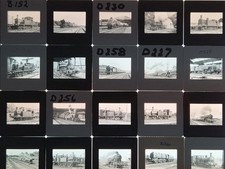 35mm Slides B/W Railway X 20