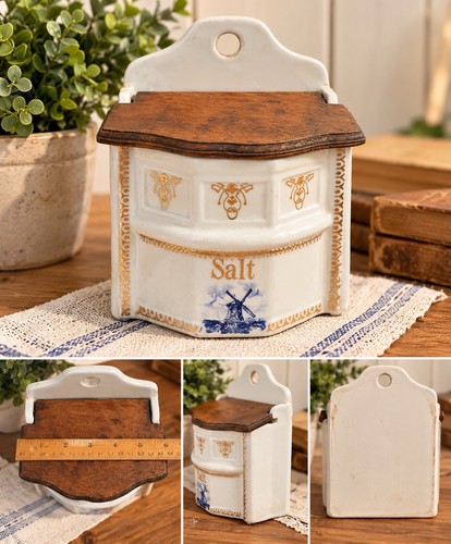 Delft blue salt - salt, windmill