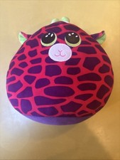 TY Beanie Boo Gilbert the Giraffe 10” Plush – Pink & Purple Soft Toy