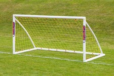 Samba Trainer Football Goal Posts 5-a-side Net Portable Locking System 8x4ft