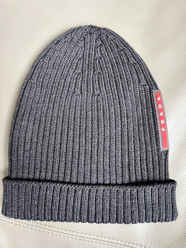 Prada linea rossea logo beanie - linea,