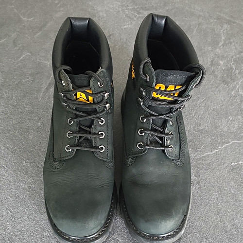 Cat men black - leather, ankle
