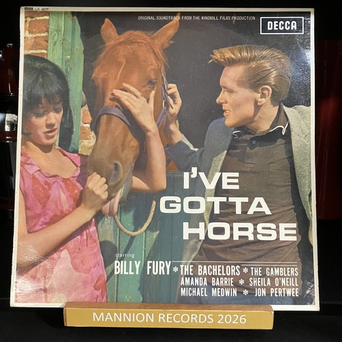 Billy fury gotta - gotta, horse