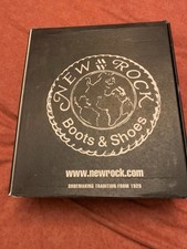 New Rock Reaktor Boots Size 12