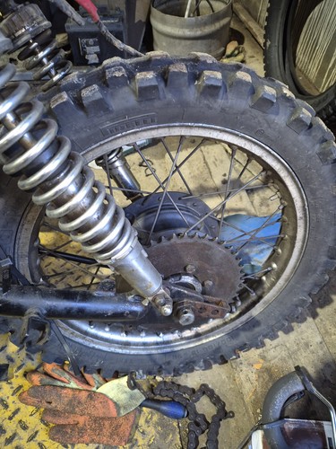 Suzuki sp370 sp400 rear wheel - suzuki,
