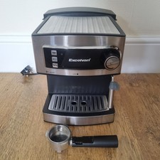 Excelvan Italian Style Espresso Coffee Machine Black/Silver